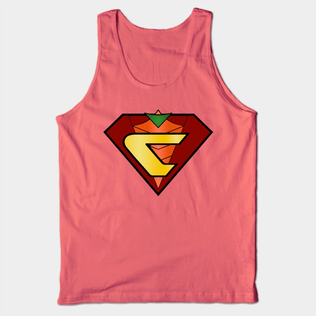 Captain Carrot Tank Top by Nomad_Zero